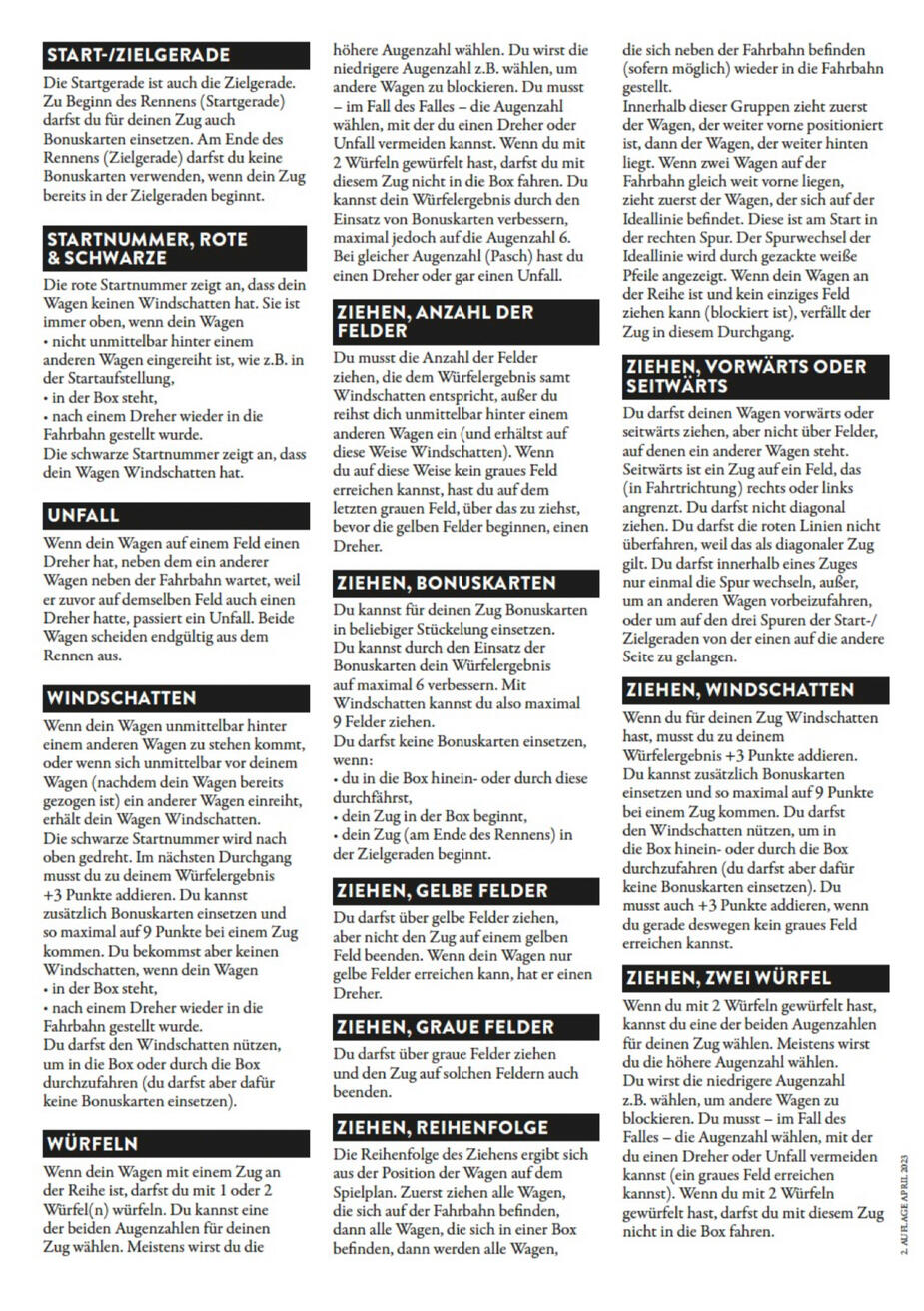 Spielregeln - Seite 2